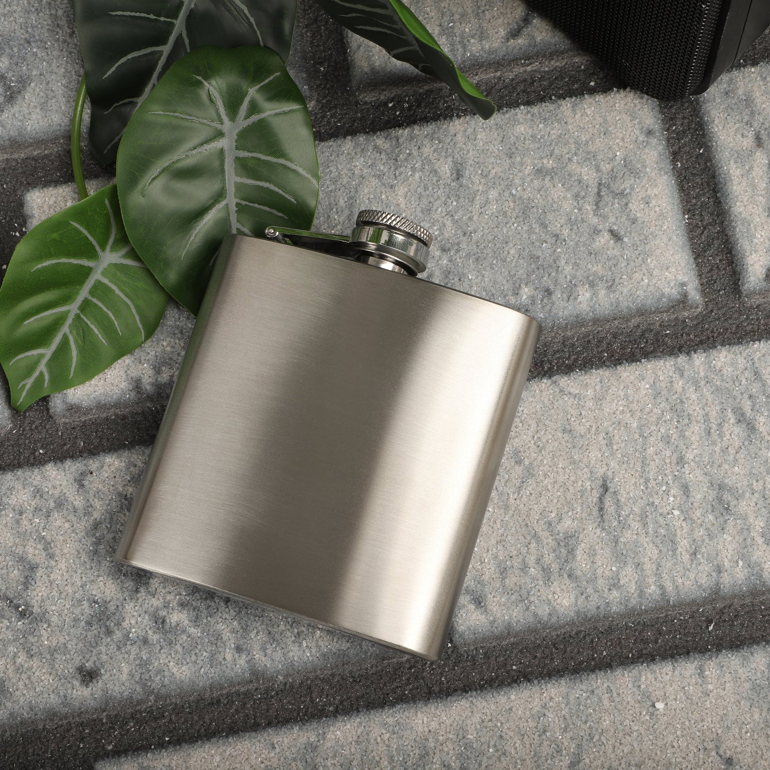 Premium Pocket Stainless Steel Hip Flask – Gift for Men | First Dot