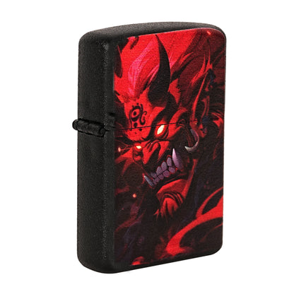 First Dot Hannya Demon Luxury Windproof Lighter Gift for Men - Pocket Lighter