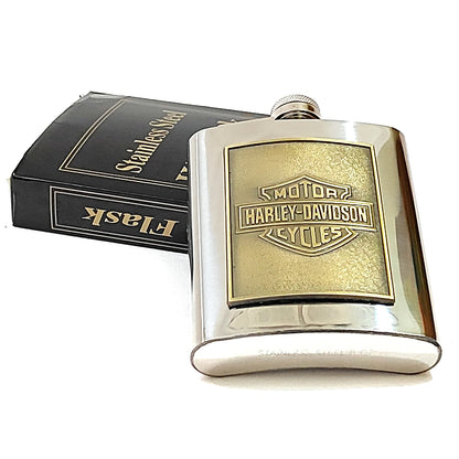 Harley Davidson Premium Pocket Stainless Steel Hip Flask – Gift for Men | First Dot