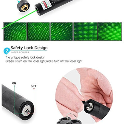 First Dot Green Laser Pointer | Green Laser Pointer | Rechargeable Laser Pointer