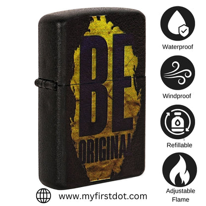 First Dot Be Orignal Luxury Windproof Lighter Gift for Men - Pocket Lighter