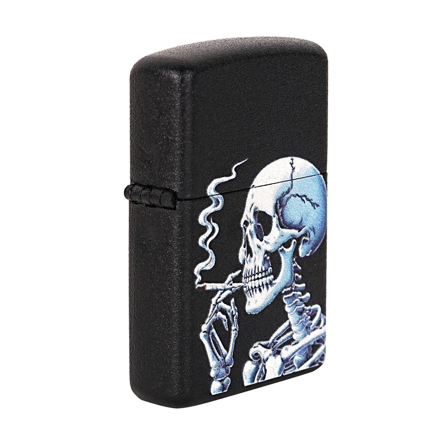 First Dot Smoke Skull Luxury Windproof Lighter Gift for Men - Pocket Lighter