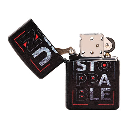 First Dot Unstoppable Luxury Windproof Lighter Gift for Men - Pocket Lighter