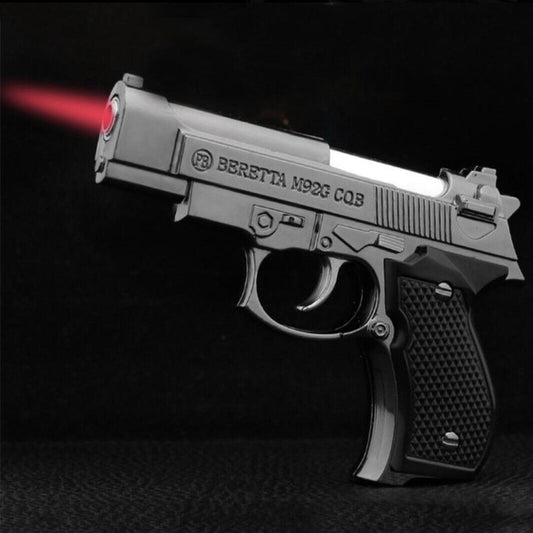 M92G Pistol Shaped Premium Lighter | Jet Flame, Refillable | First Dot