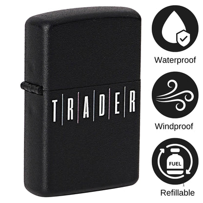 First Dot Trade Luxury Windproof Lighter Gift for Men - Pocket Lighter