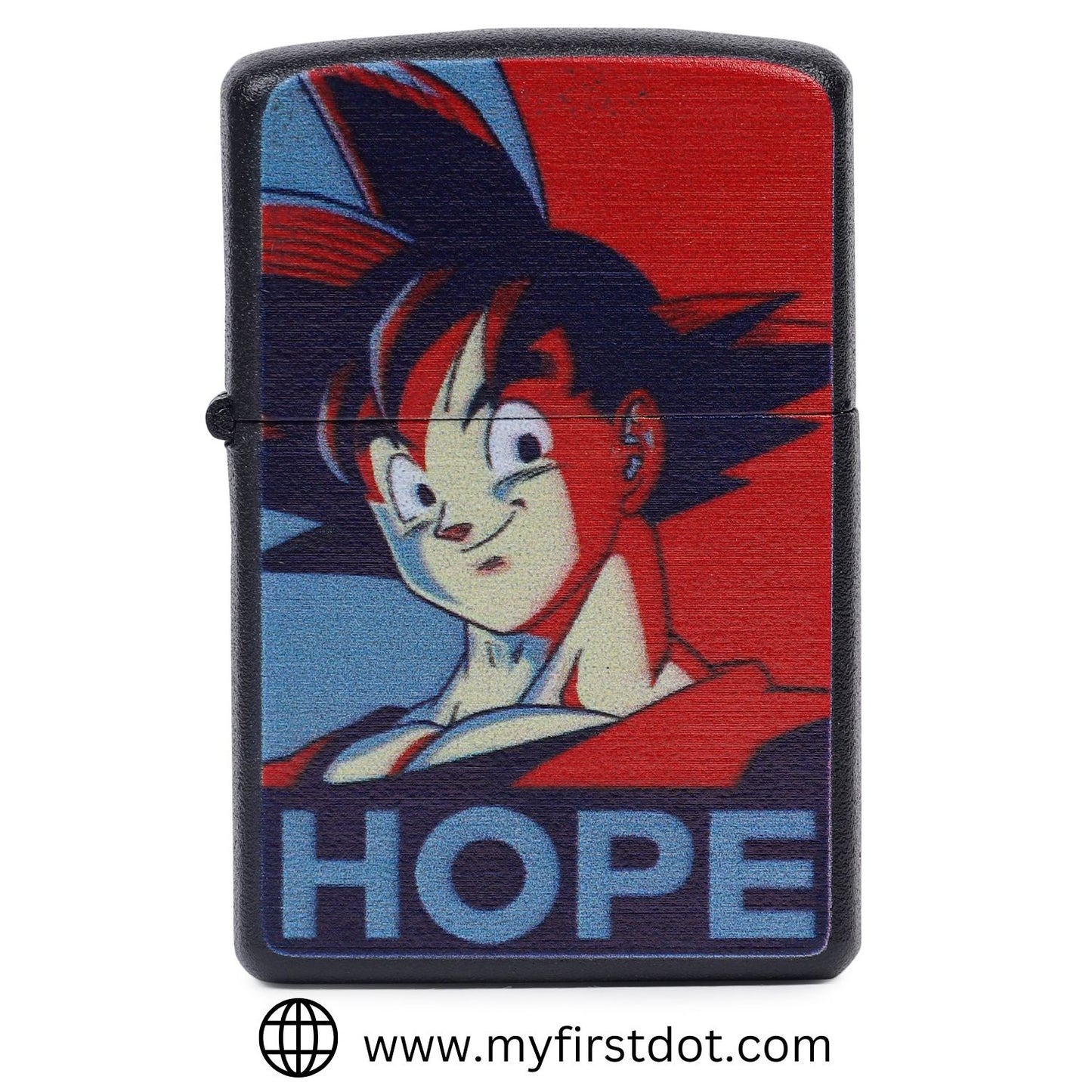 Goku Hope Windproof Lighter Gift for Men Pocket Lighter | First Dot