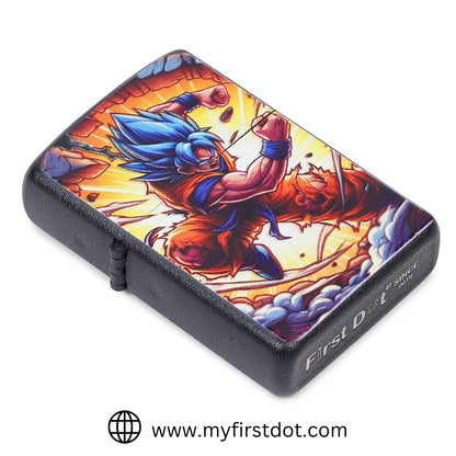 Legend Goku Windproof Lighter Gift for Men Pocket Lighter | First Dot