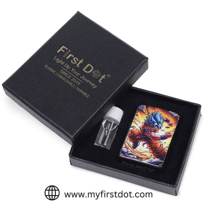 Legend Goku Windproof Lighter Gift for Men Pocket Lighter | First Dot