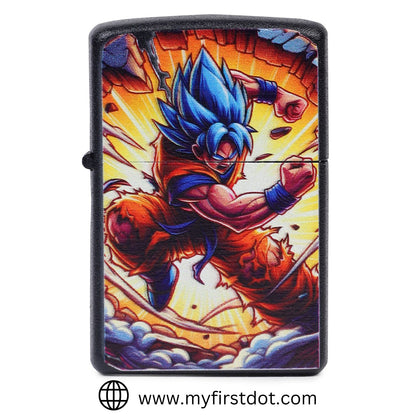 Legend Goku Windproof Lighter Gift for Men Pocket Lighter | First Dot