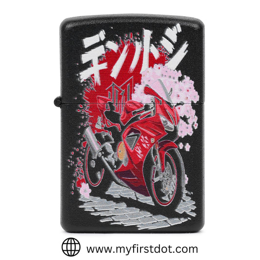 Suzuki Hayabusa Luxury Windproof Lighter Gift for Men - Pocket Lighter | First Dot