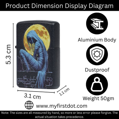 Egyptian Mummy Windproof Lighter Gift for Men Pocket Lighter | First Dot